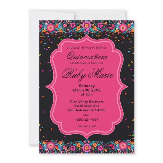 Mexican Floral Fiesta Quinceañera