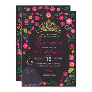 Mexican Otomi Embroidery Quinceañera