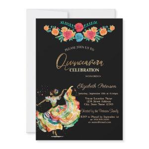 Mexican Senorita Fiesta Flowers Quinceanera