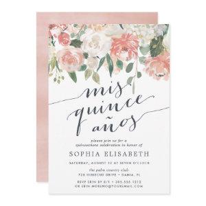 Midsummer Floral | Elegant Watercolor Quinceanera