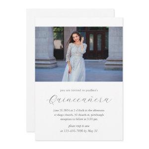 Minimal and Modern Quinceañera Photo