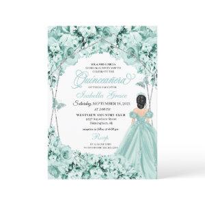 Mint Green Princess Dress Quinceanera