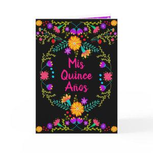 Mis Quince Anos Black Mexican Fiesta Quinceanera