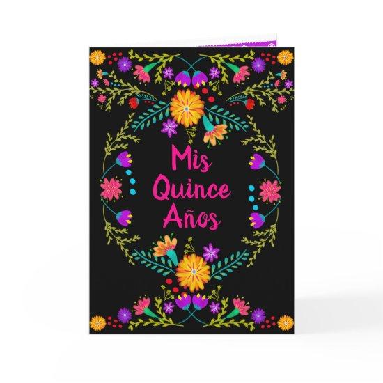 Mis Quince Anos Black Mexican Fiesta Quinceanera