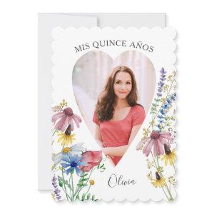 Mis Quince Anos Photo Wildflower Quinceanera