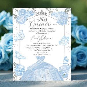 Mis Quince Budget  Bilingual Dusty Blue