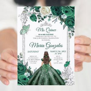 Mis Quince Emerald Green & White Birthday