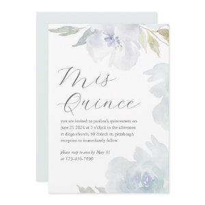 Mis Quince Floral 15 Years Birthday Quinceañera