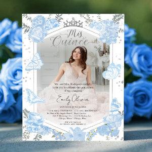 Mis Quince Photo Budget  Dusty Blue