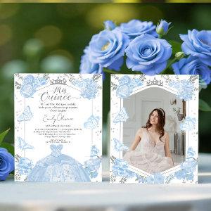 Mis Quince Photo Budget  Dusty Blue