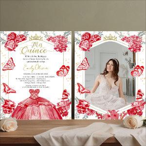 Mis Quince Photo Budget  Spanish Red