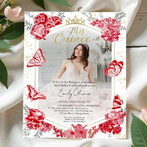 Mis Quince Photo Budget  Spanish Red