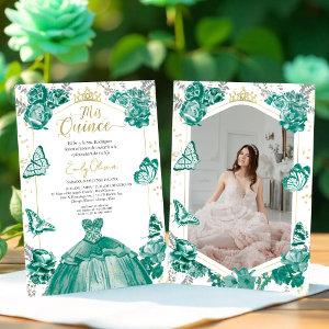 Mis Quince Photo  Spanish Emerald Green