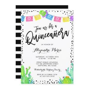 Modern Mexican Fiesta Quinceanera
