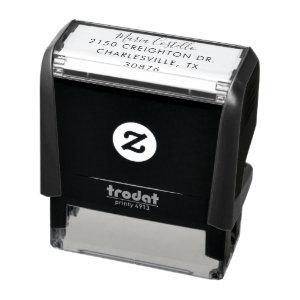 Modern Script Minimalist 15th Birthday Self-inking Stamp