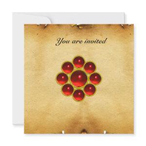 MON ruby red parchment