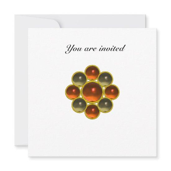 MON topaz agate white orange