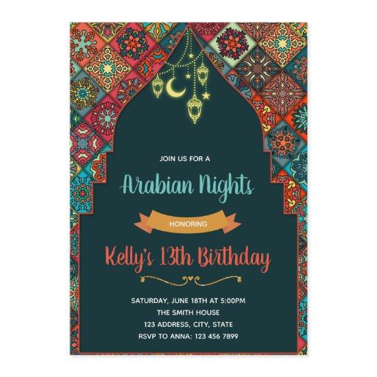 Moroccan night party