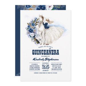 Navy Blue Western Quinceañera - 15th Birthday