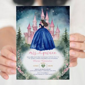 Navy Dress Forest Mis Quince 15 Birthday
