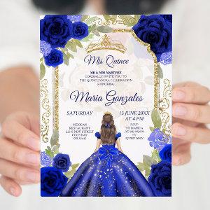 Navy Rose Mexican Girl Charra Quinceanera