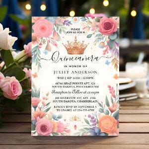 Now Tiara Family Latina Girly Spanish Quinceanera