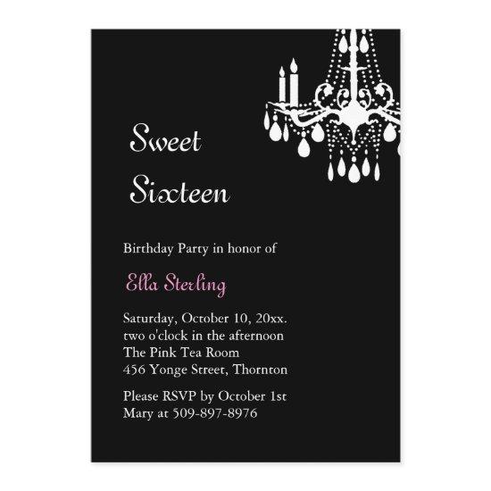 Offset Grand Ballroom Birthday  (black)