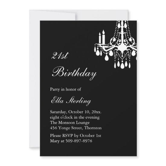 Offset Grand Ballroom Birthday  (black)