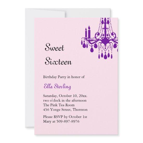 Offset Grand Ballroom Birthday  (purple)