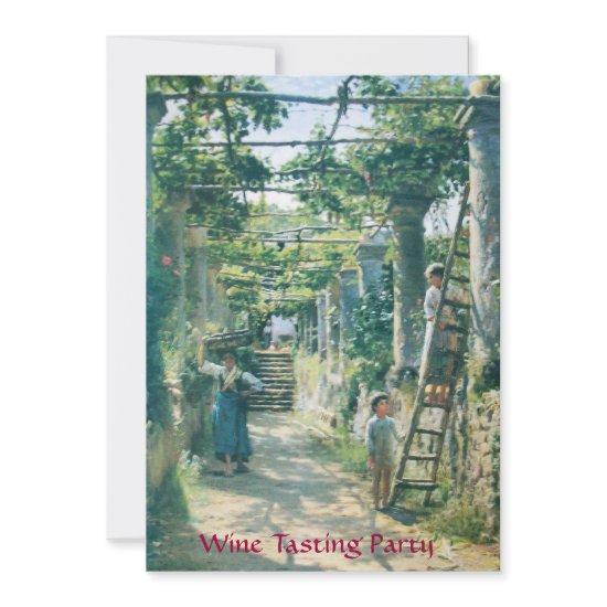 OLD GRAPE VINEYARD  HARVEST WINE TASTING PARTY