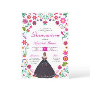 Otomi Embroidery Princess Quinceañera
