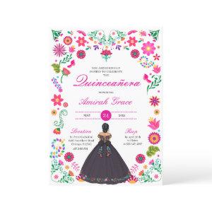 Otomi Embroidery Princess Quinceañera