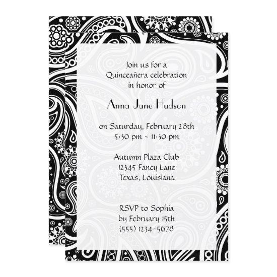 Paisley Pattern, Persian Paisley, Quinceanera