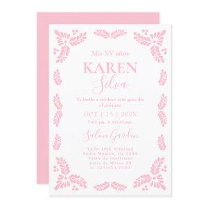Papel Picado Pink Quinceanera