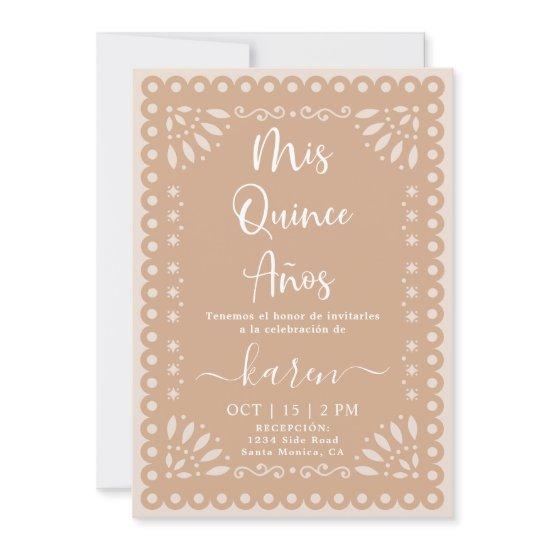 Papel Picado Quinceanera