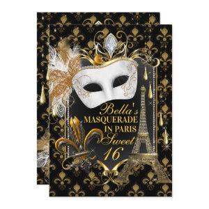 Paris Masquerade Birthday Party