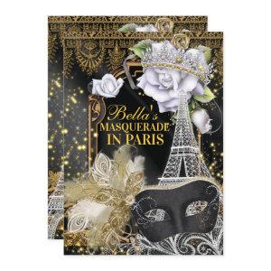 Paris Masquerade Birthday Party