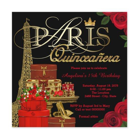 Paris Quinceanera