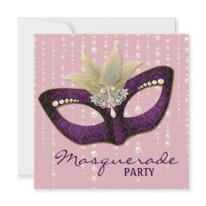Pearl Pink Masquerade Party