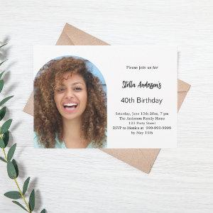 Photo arch birthday