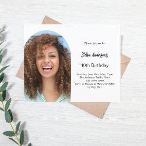 Photo arch birthday