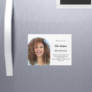 Photo arch birthday magnetic