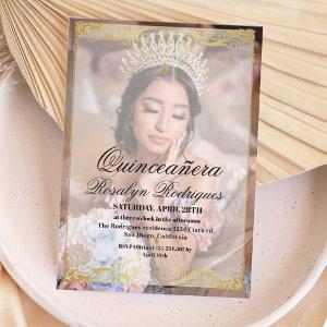 Photo Quinceañera Bohemian Script