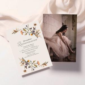 Photo Whimsical Wildflower Meadow Quinceanera
