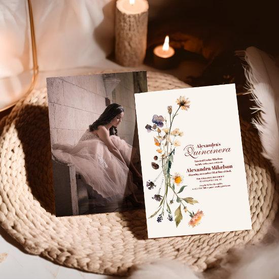 Photo Wildflowers Botanical Garden Quinceanera