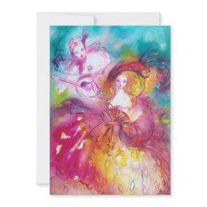 PIERROT AND ARLECCHINA Venetian Carnival, Announcement