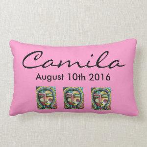 Pillow - Quinceanera Keepsake with Name & Date
