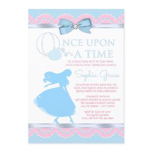 Pink and Blue Cinderella Birthday Party