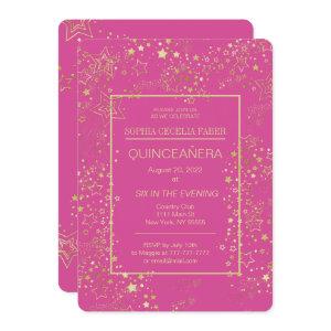 Pink and Gold Quinceañera Party