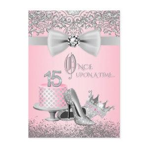 Pink and Gray Quinceanera
